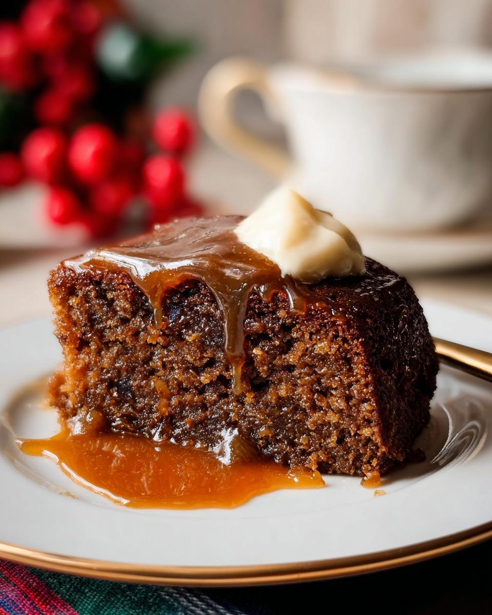 Toffee Pudding Cake - detail 1