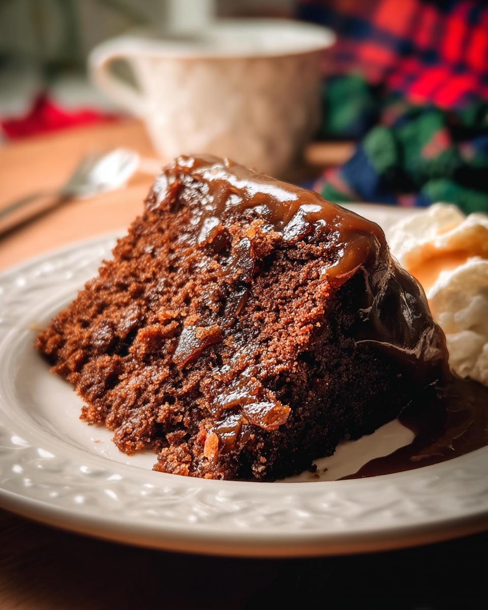 Toffee Pudding Cake - detail 2