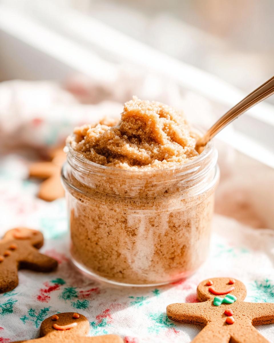 Whipped Gingerbread Sugar Scrub - detail 2