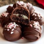 peppermint oreo balls