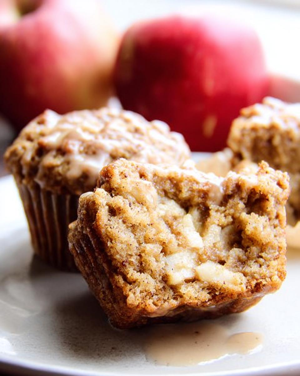 Apple Cinnamon Greek Yogurt Muffins - detail 1