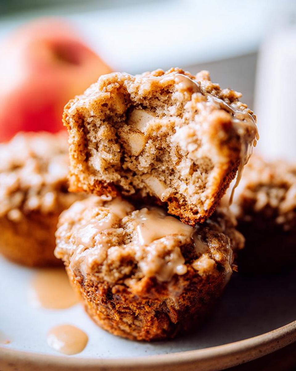 Apple Cinnamon Greek Yogurt Muffins - detail 3