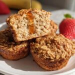 Baked Oatmeal Protein Muffins
