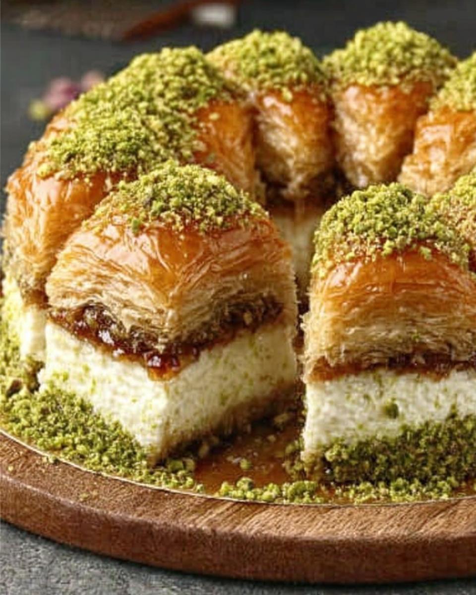 Baklava Pistachio Cheesecake: An Unforgivable Sin