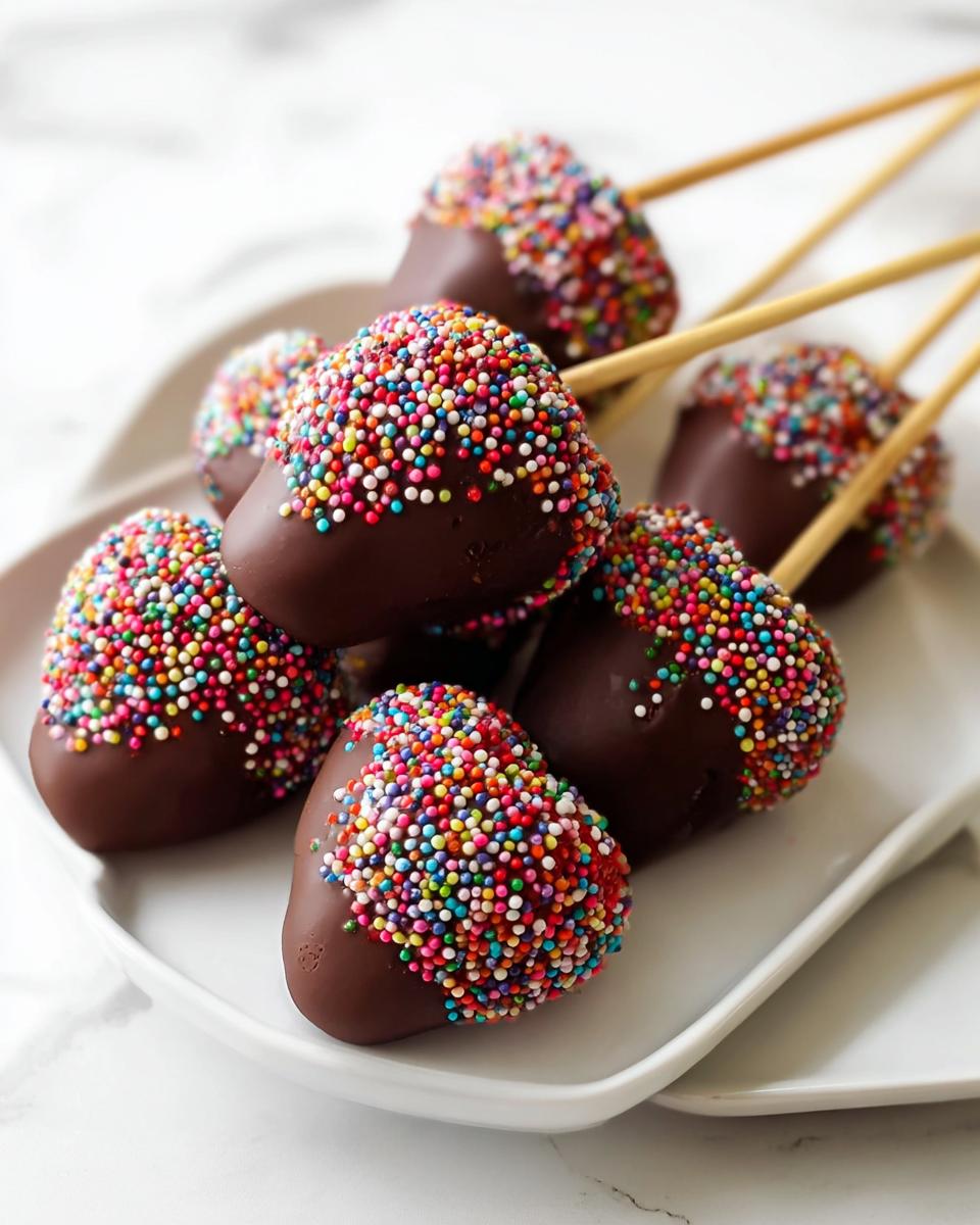 Chocolate Covered Strawberry Skewers - detail 2