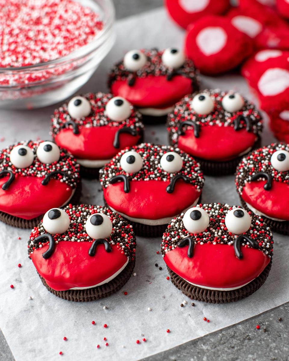 Cute Love Bug Oreos - detail 1