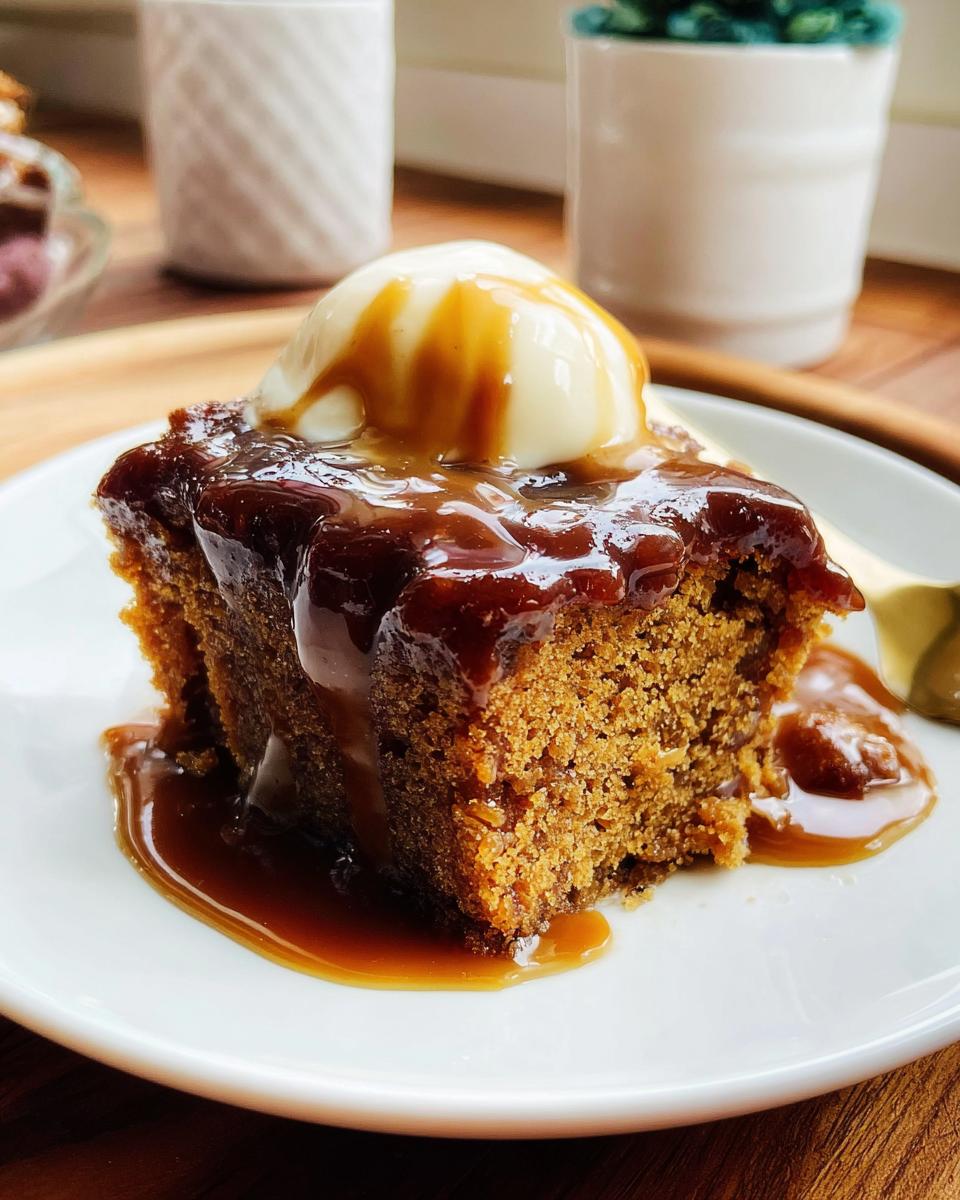 Decadent Sticky Toffee Pudding - detail 1