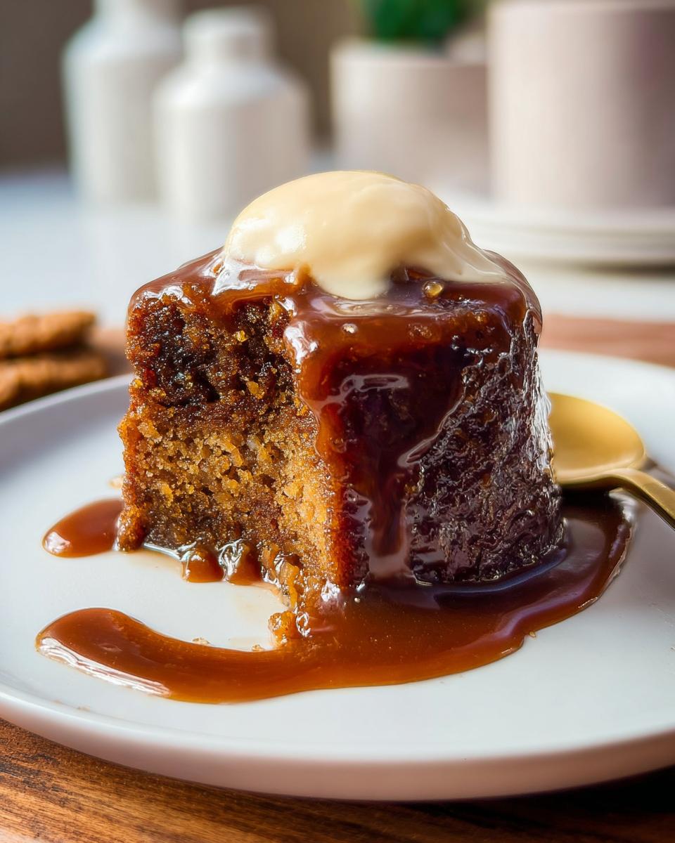 Decadent Sticky Toffee Pudding - detail 2