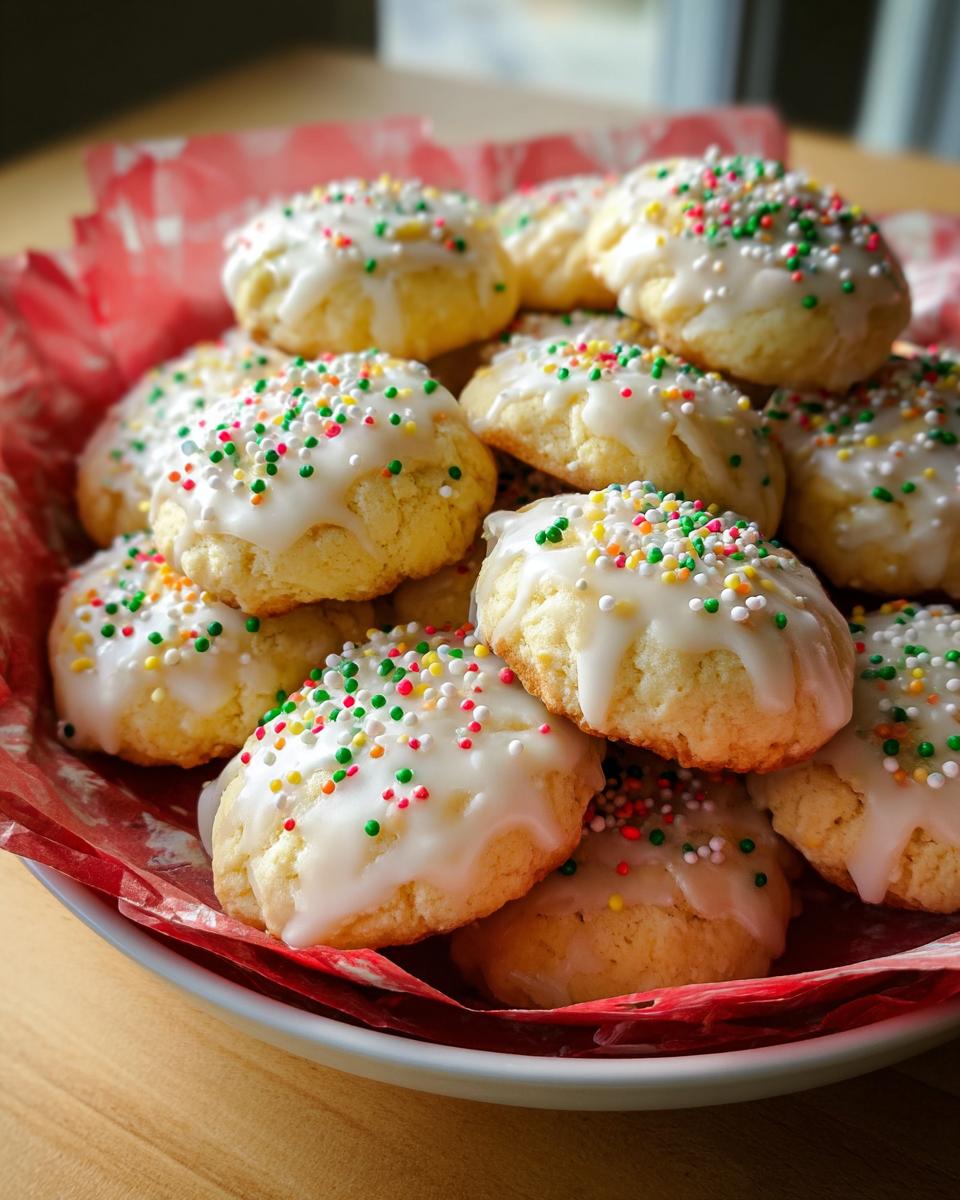 Decorated Italian Ricotta Cookies - detail 3