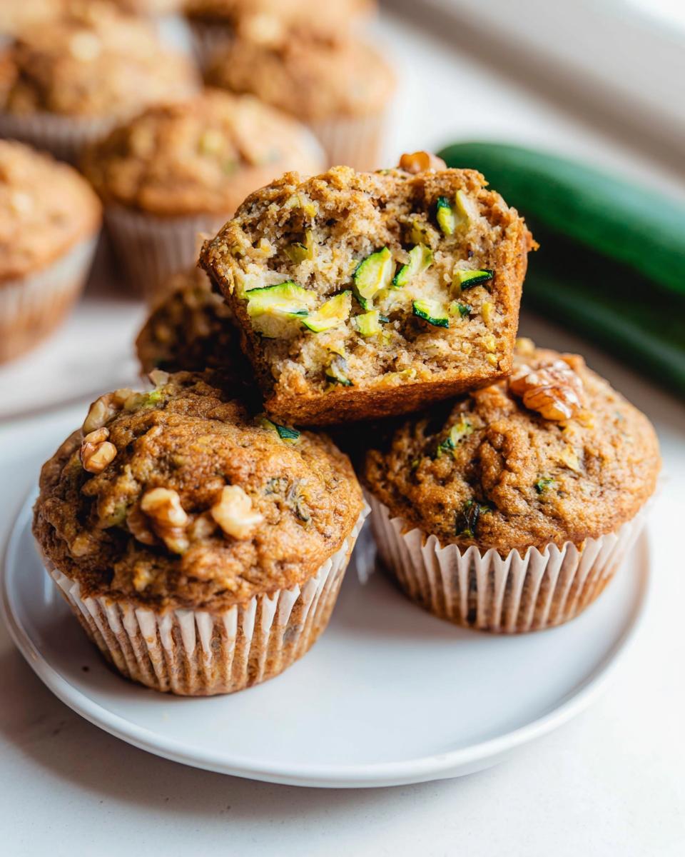 Diabetic Friendly Zucchini Muffins - detail 1