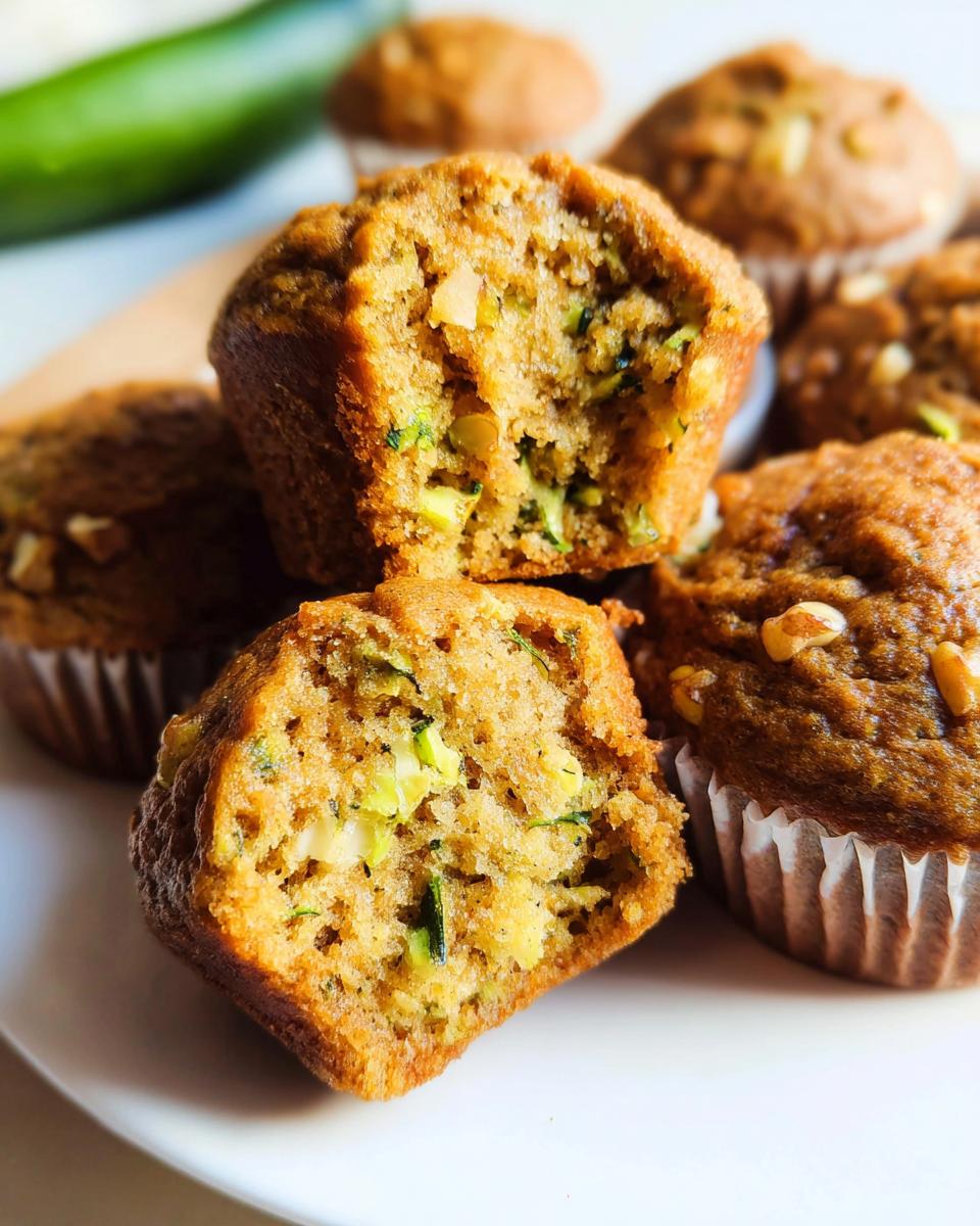 Diabetic Friendly Zucchini Muffins - detail 2