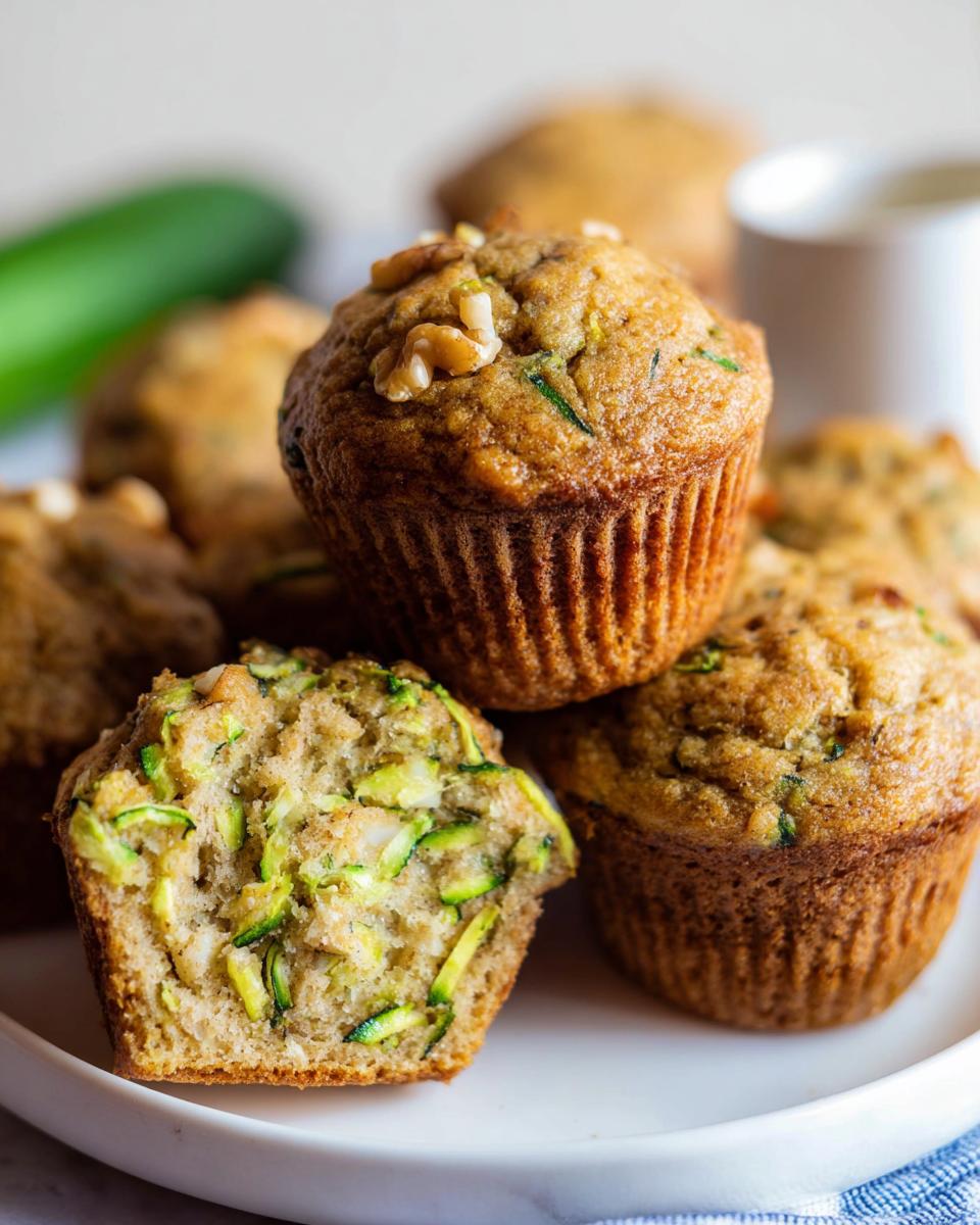 Diabetic Friendly Zucchini Muffins - detail 3