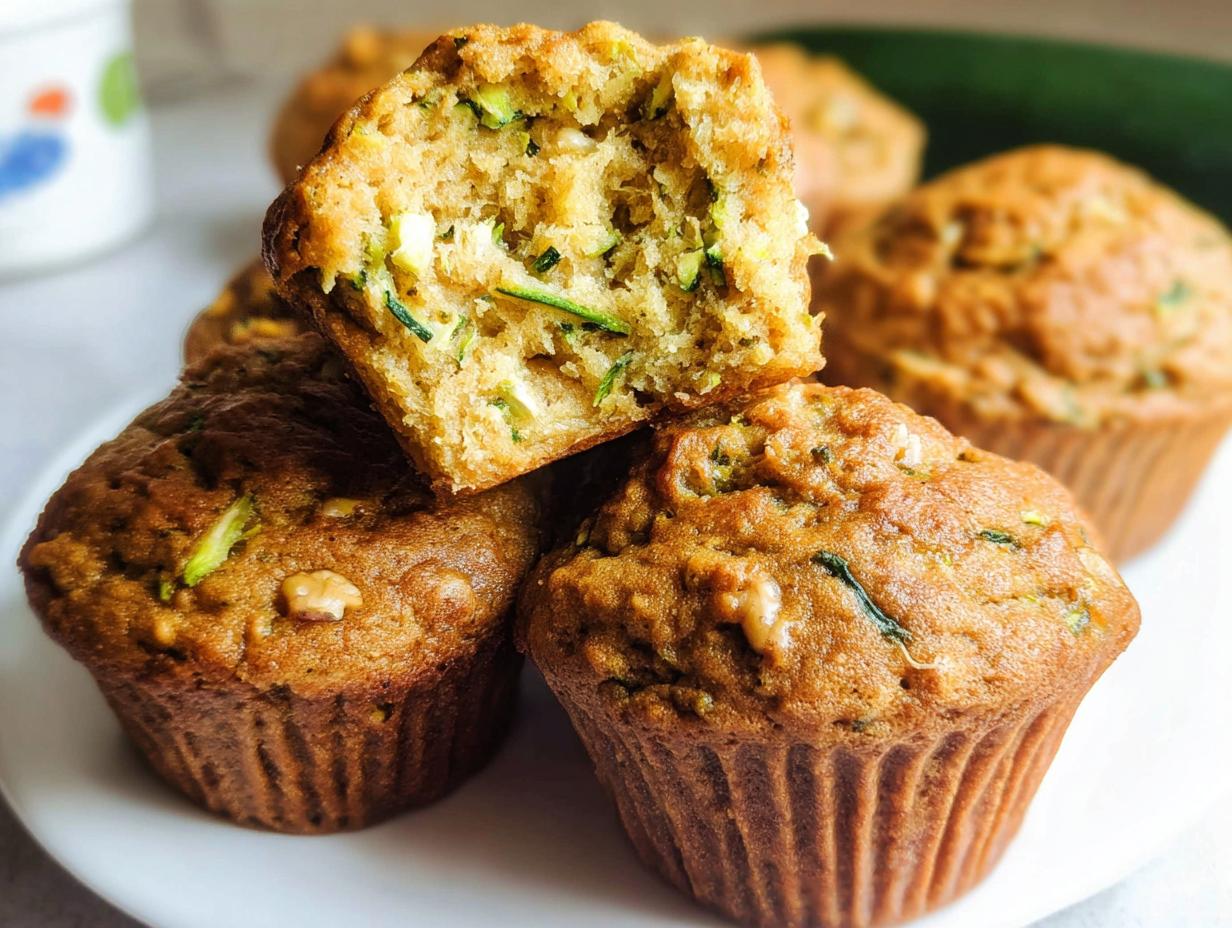 Diabetic Friendly Zucchini Muffins
