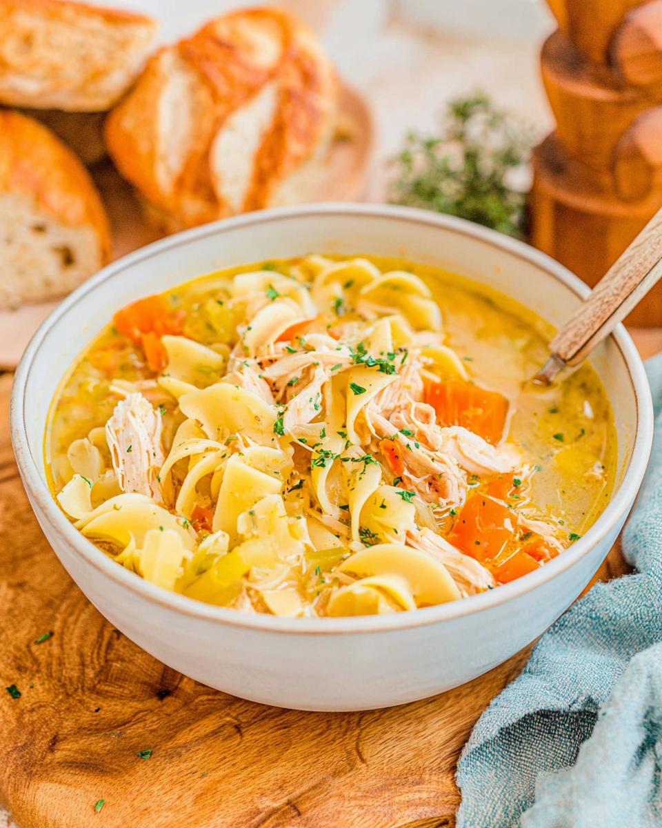 Easy Chicken Noodle Soup - detail 1