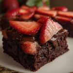 Easy Chocolate Strawberry Brownies