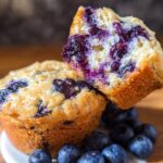 Easy Healthy Blueberry Muffins