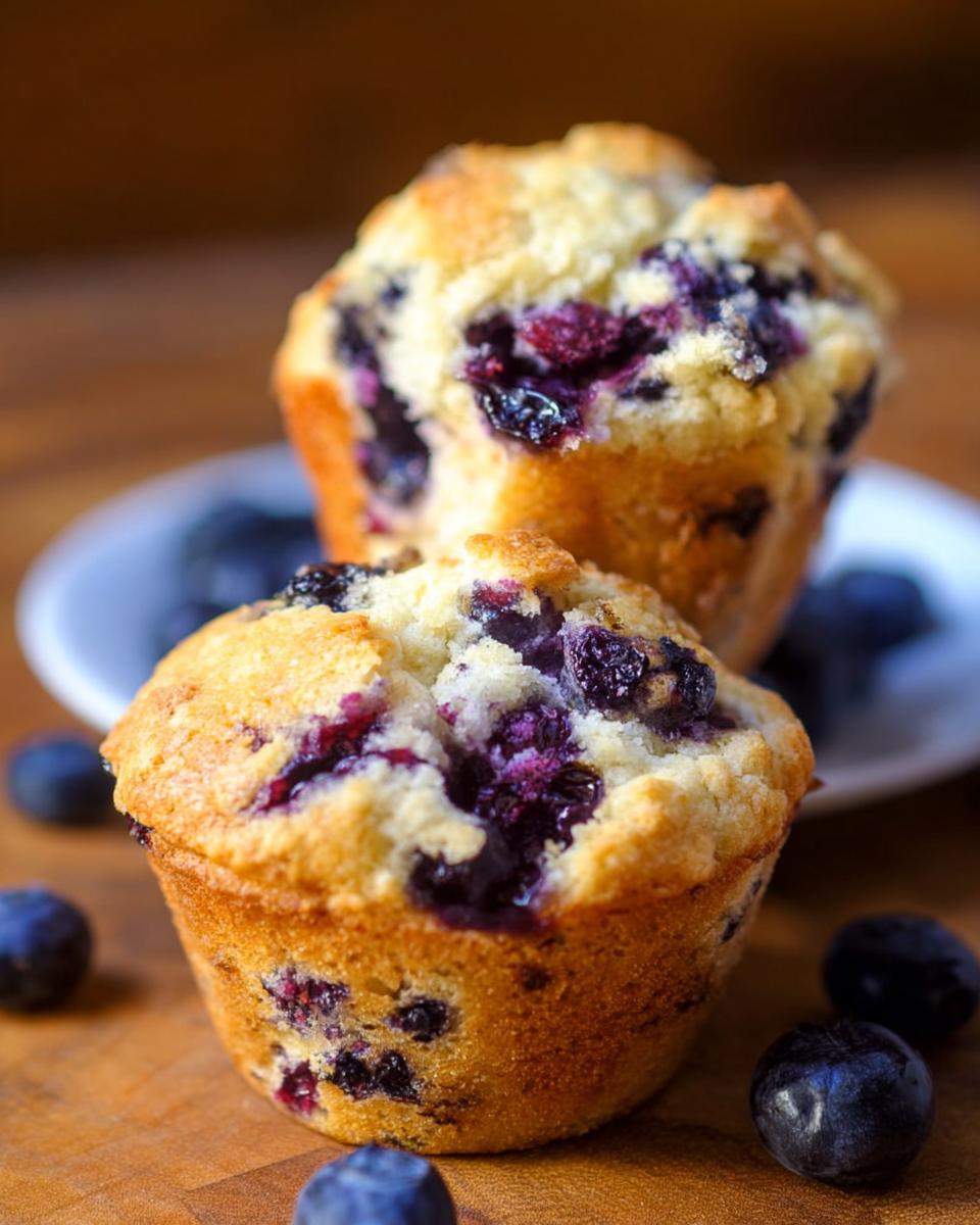 Easy Healthy Blueberry Muffins - detail 2