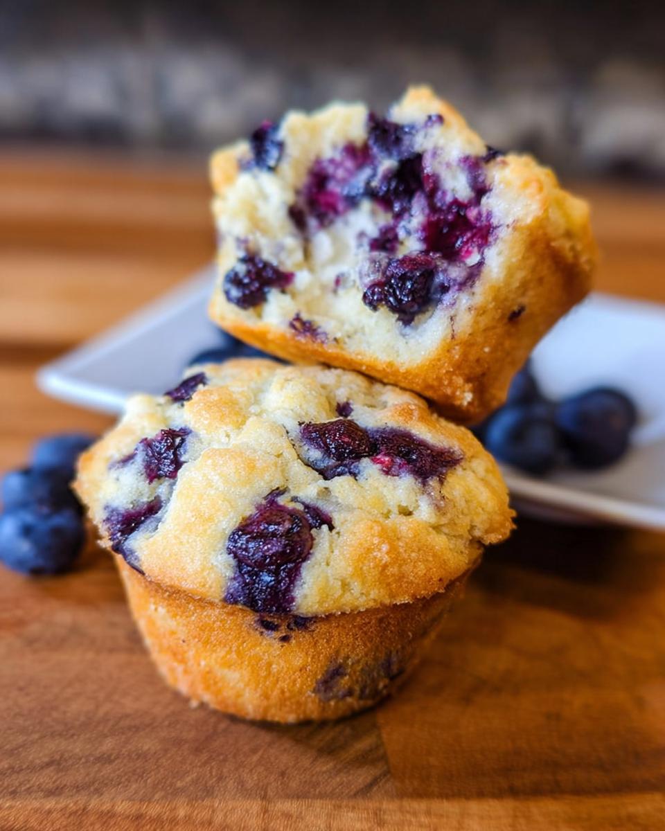 Easy Healthy Blueberry Muffins - detail 3