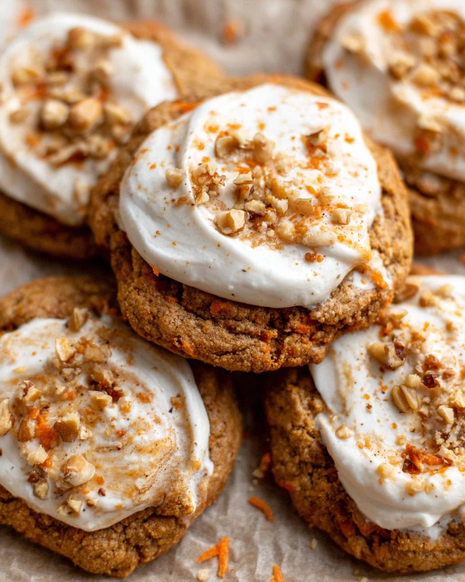 Gluten Free Carrot Cake Cookies - detail 2