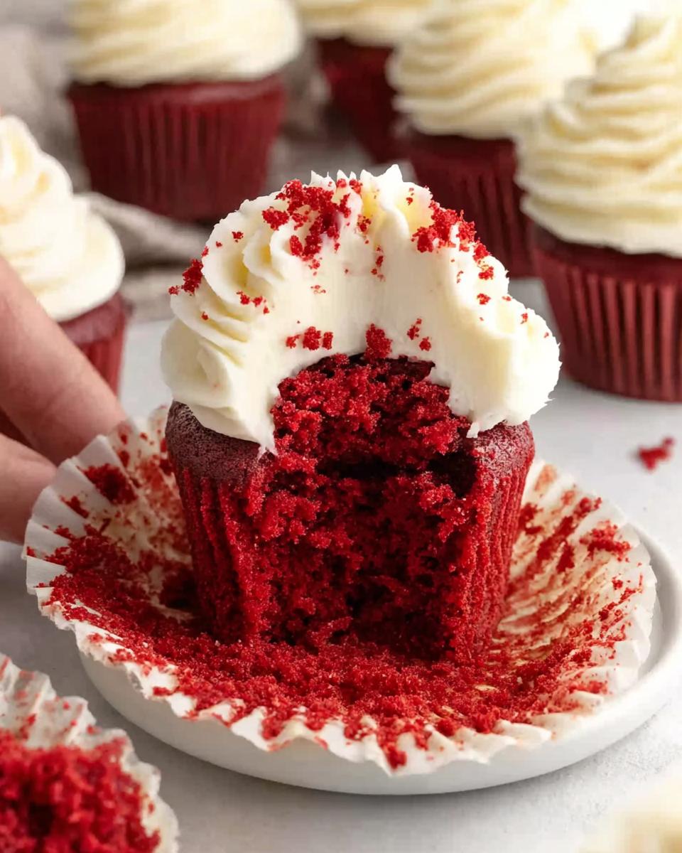 Gluten Free Red Velvet Cupcakes - detail 1