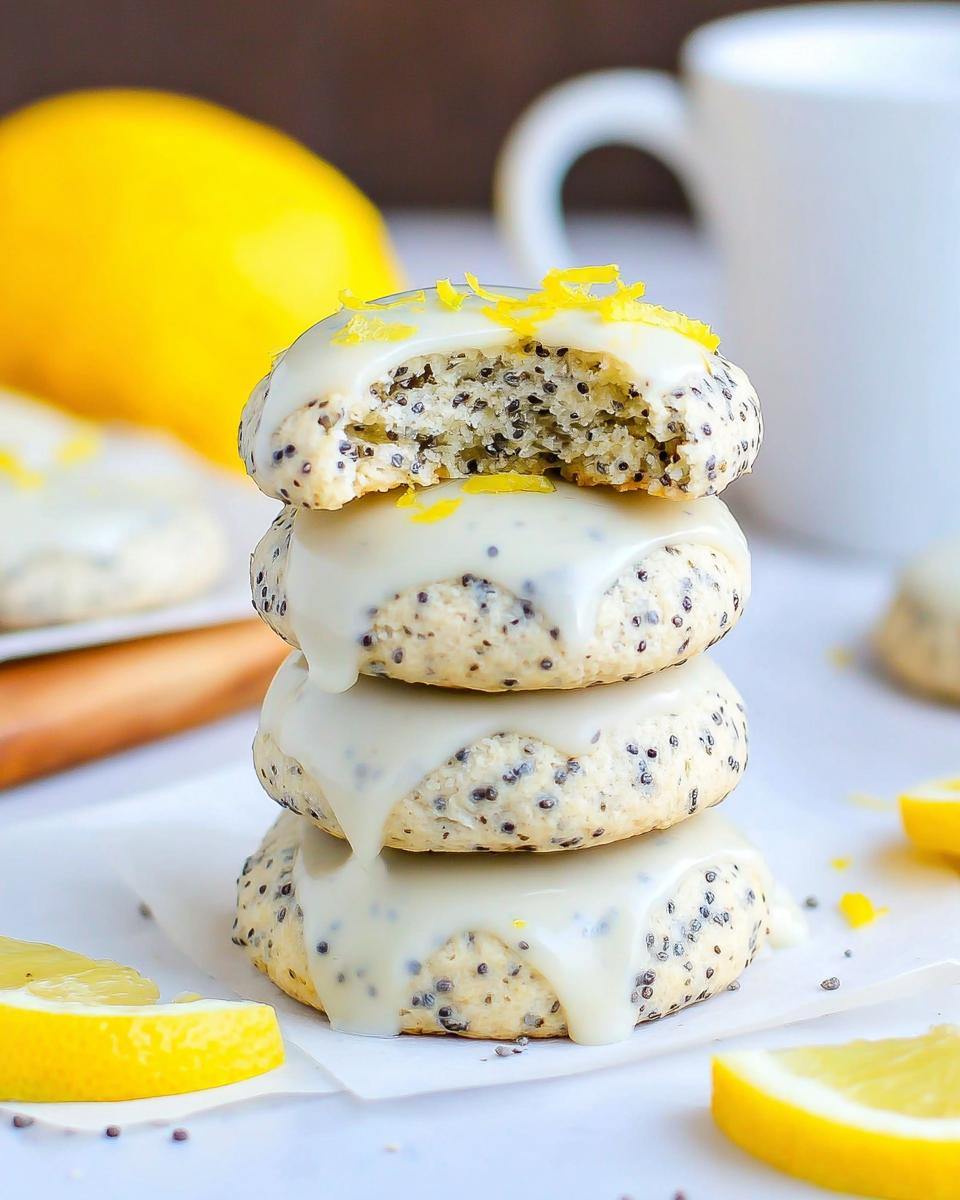 Guten Free Lemon Poppy Seed Cookies - detail 1