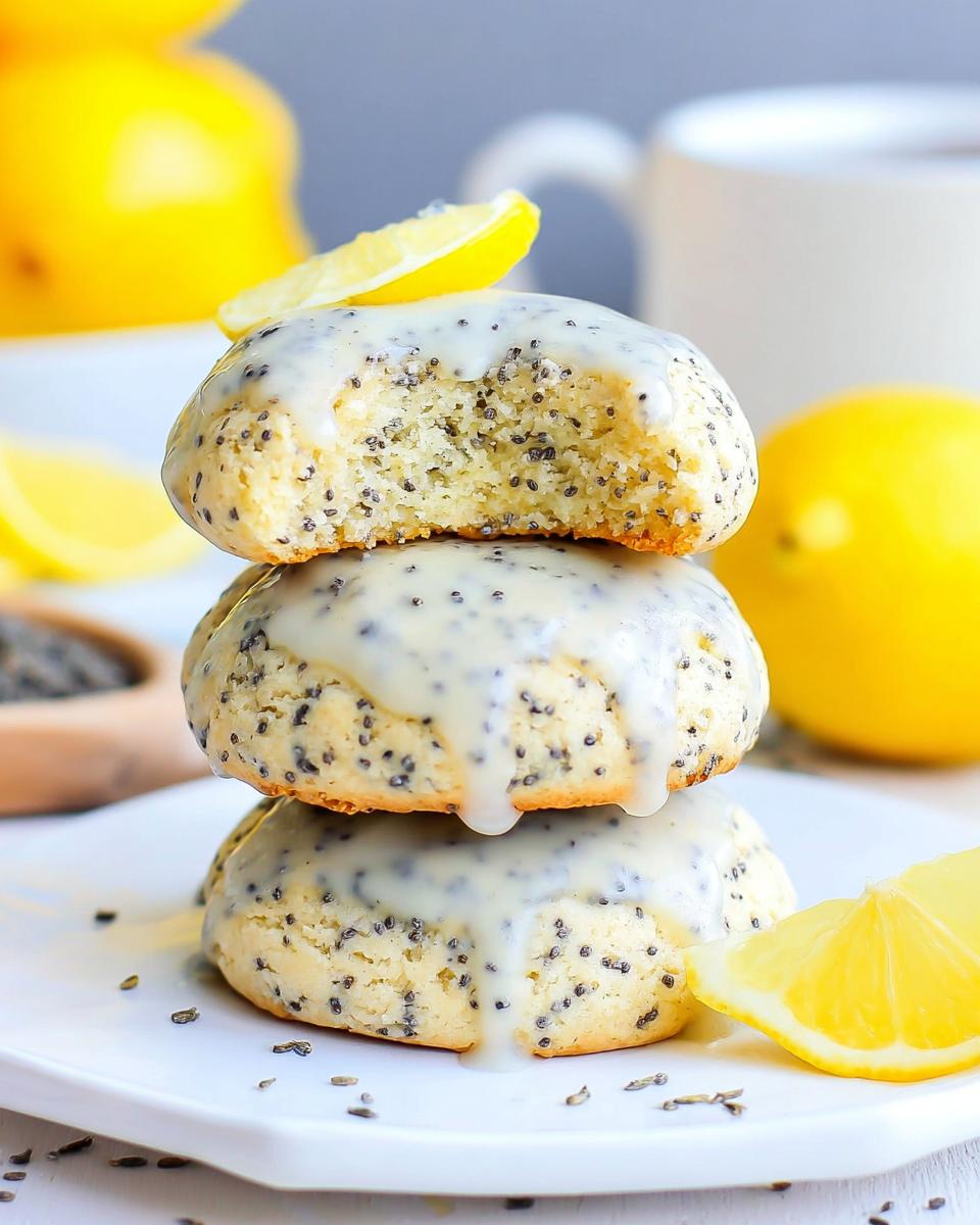 Guten Free Lemon Poppy Seed Cookies - detail 2