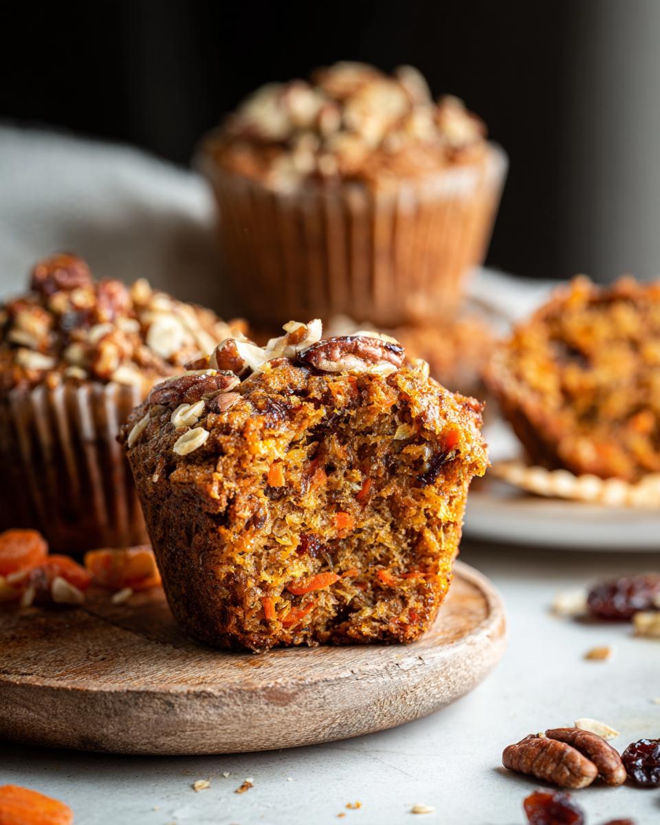 Healthy Morning Glory Muffins - detail 2