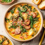 Healthy Simple One Pot Sausage Kale Soup