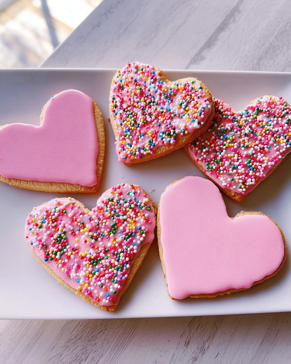Heart Shortbread Cookies - detail 1