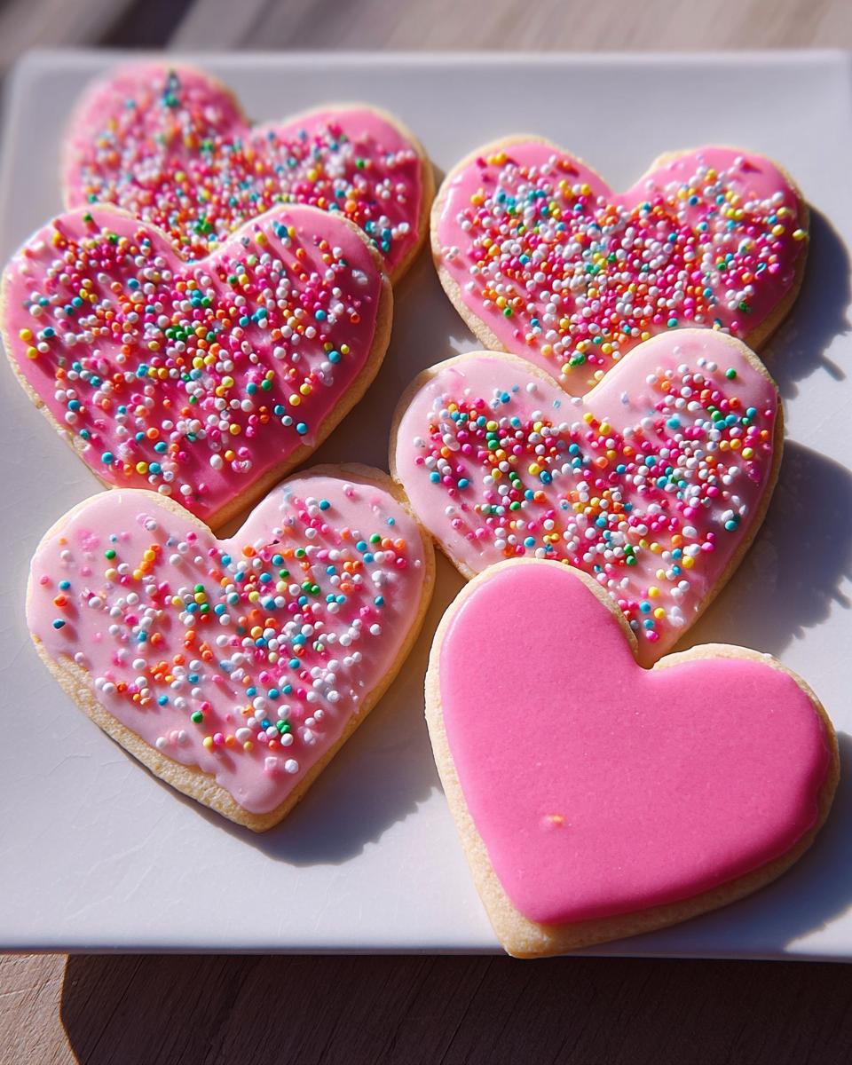 Heart Shortbread Cookies - detail 2