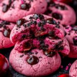 Heavenly Maraschino Cherry Chocolate Chip Cookies