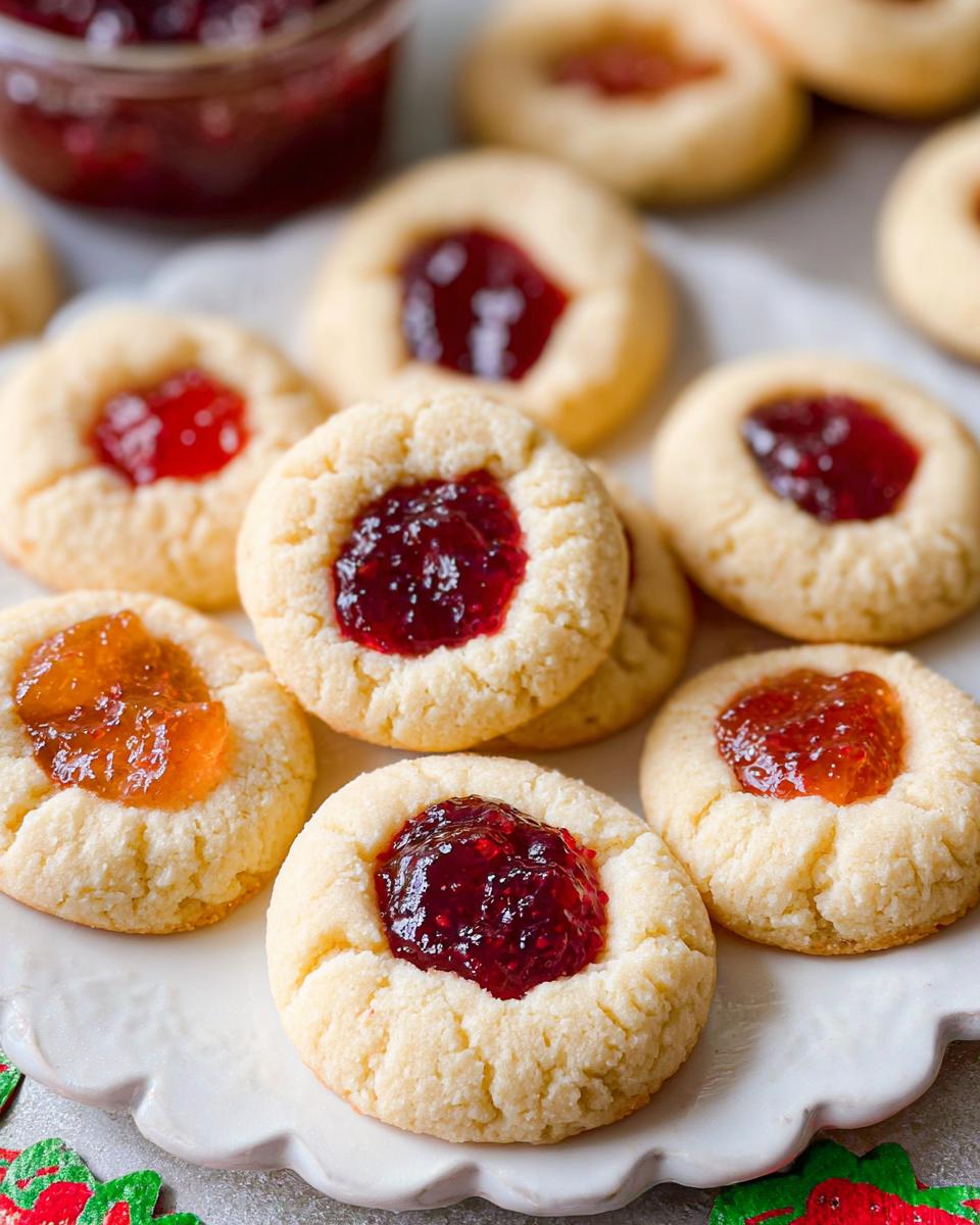 Jam Thumbprint Cookies - detail 2