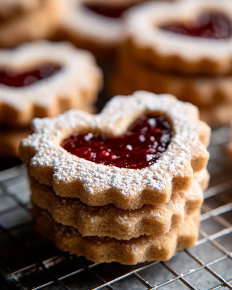 Linzer Cookies - detail 1