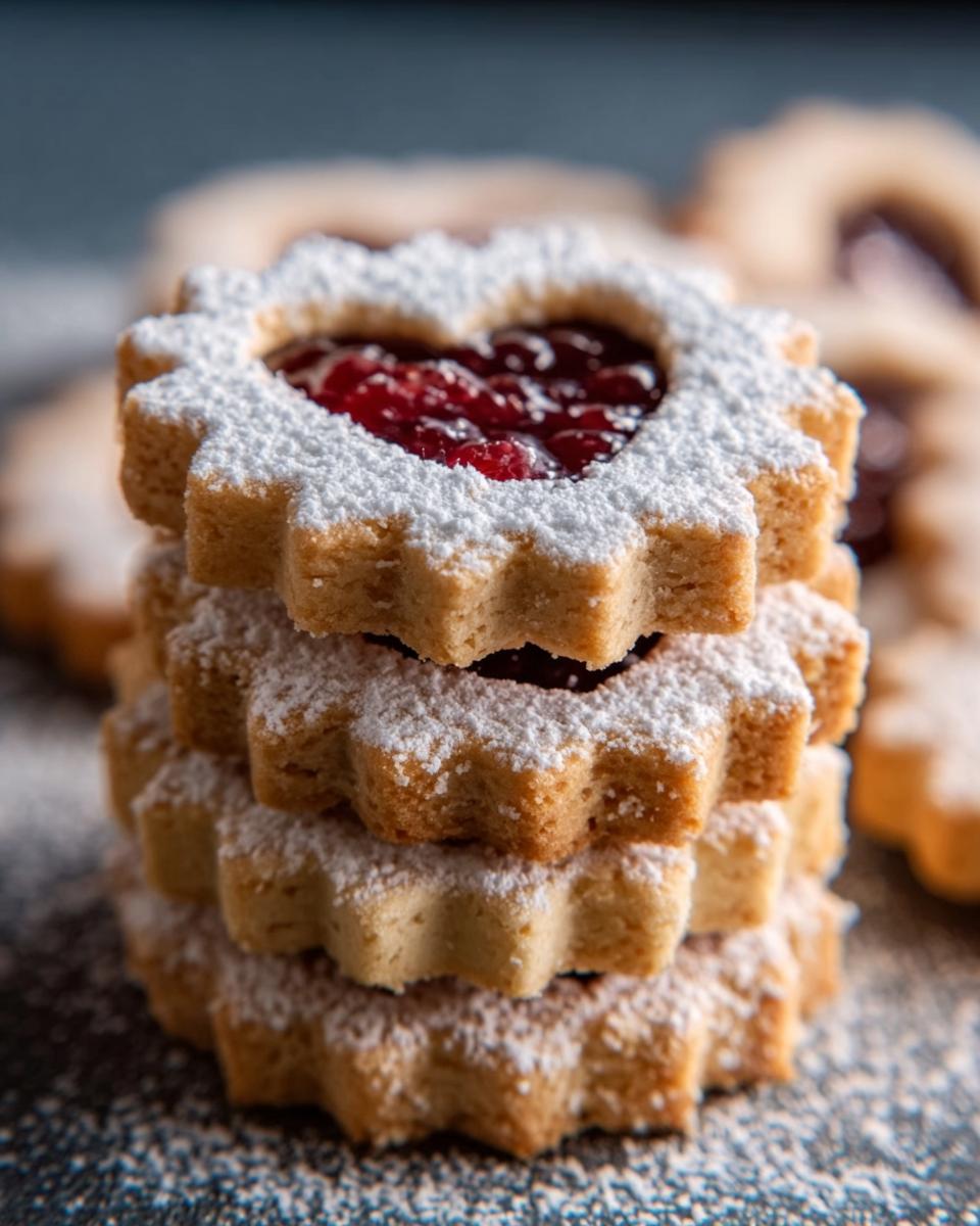 Linzer Cookies - detail 2