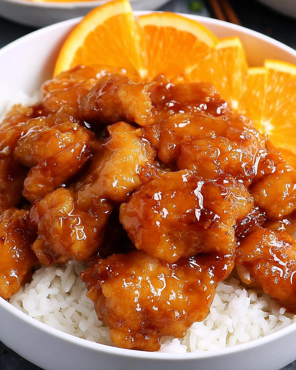 Orange Chicken - detail 2