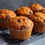 Spiced Carrot and Raisin Muffins
