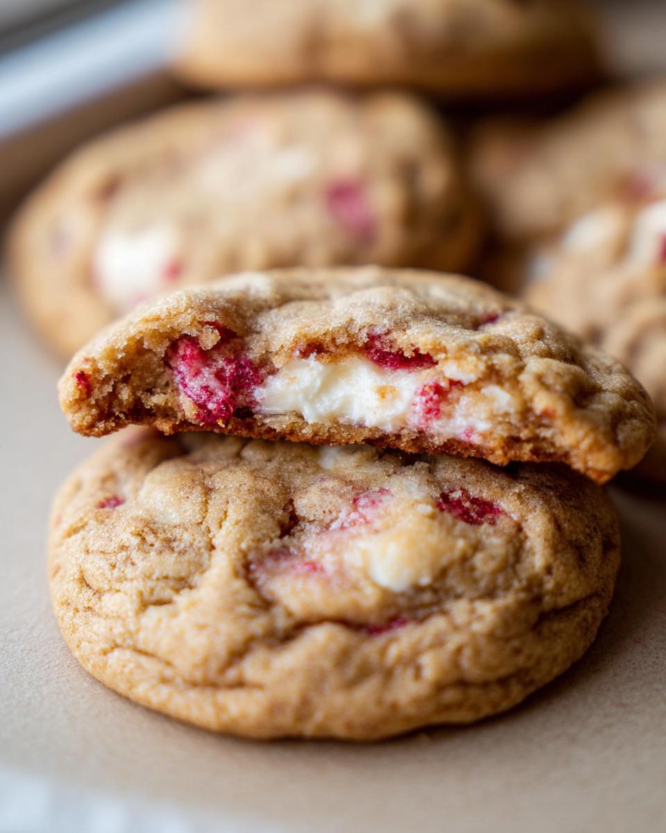 Strawberry Cheesecake Cookies - detail 1