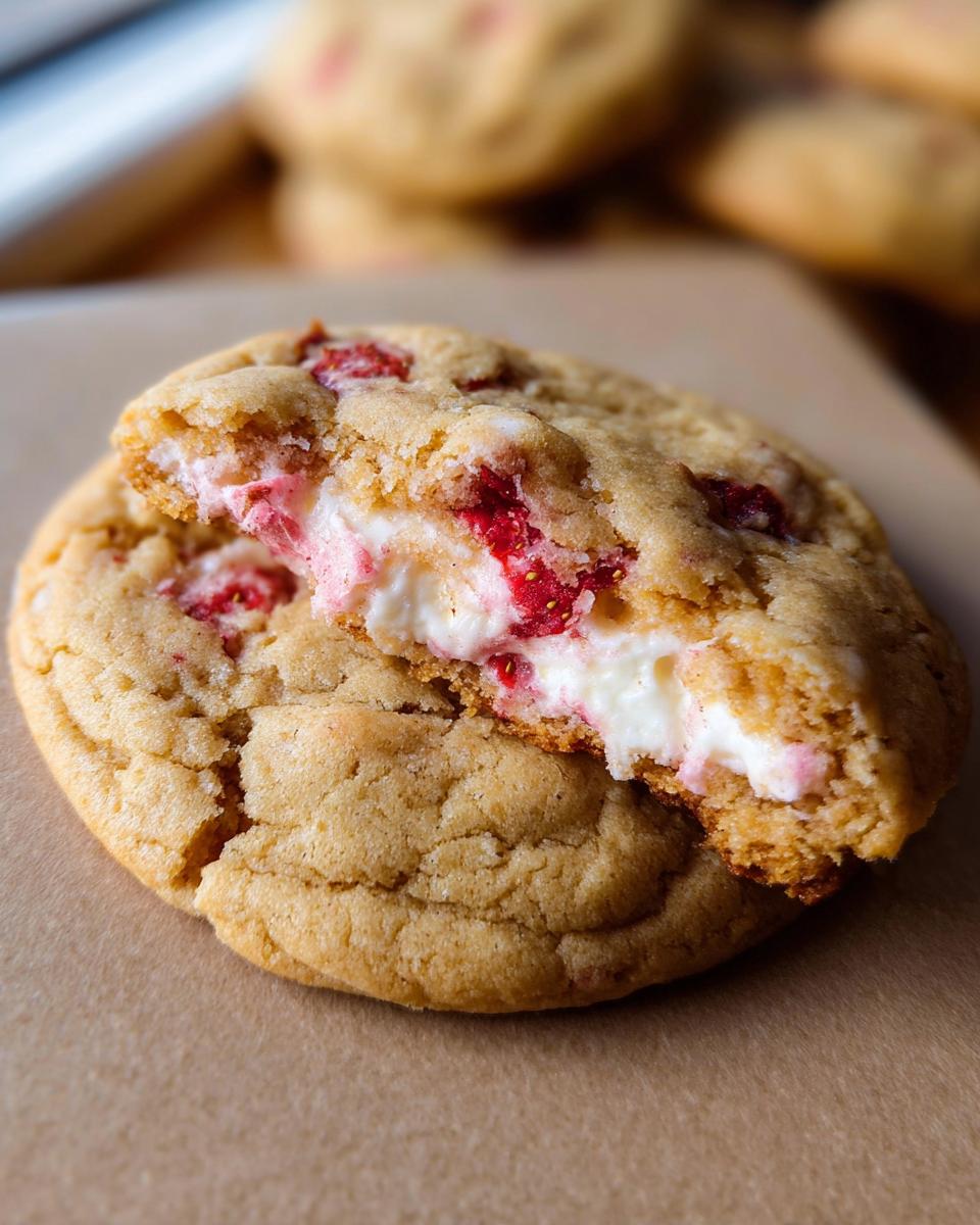 Strawberry Cheesecake Cookies - detail 3