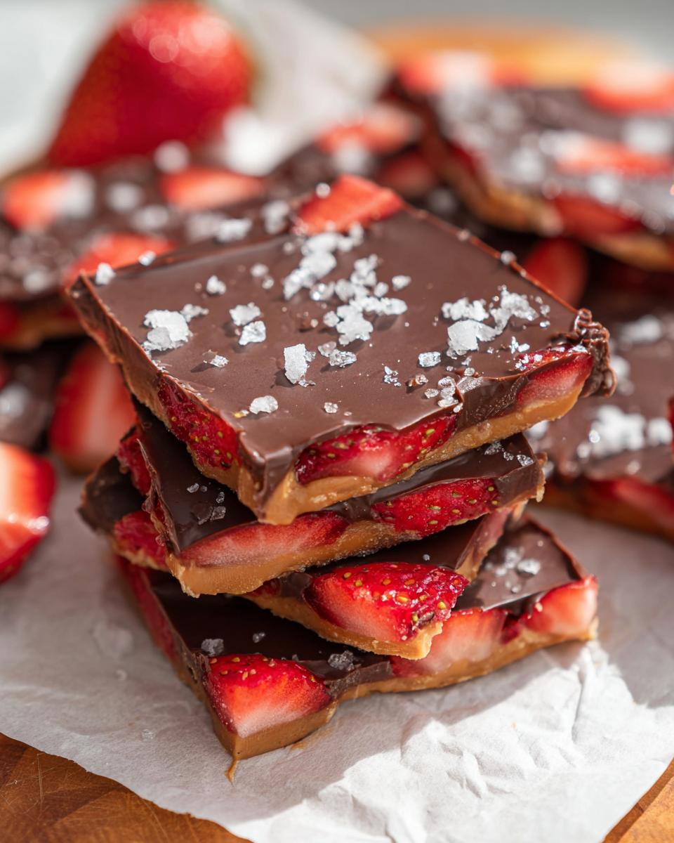 Strawberry Chocolate Bark - detail 3