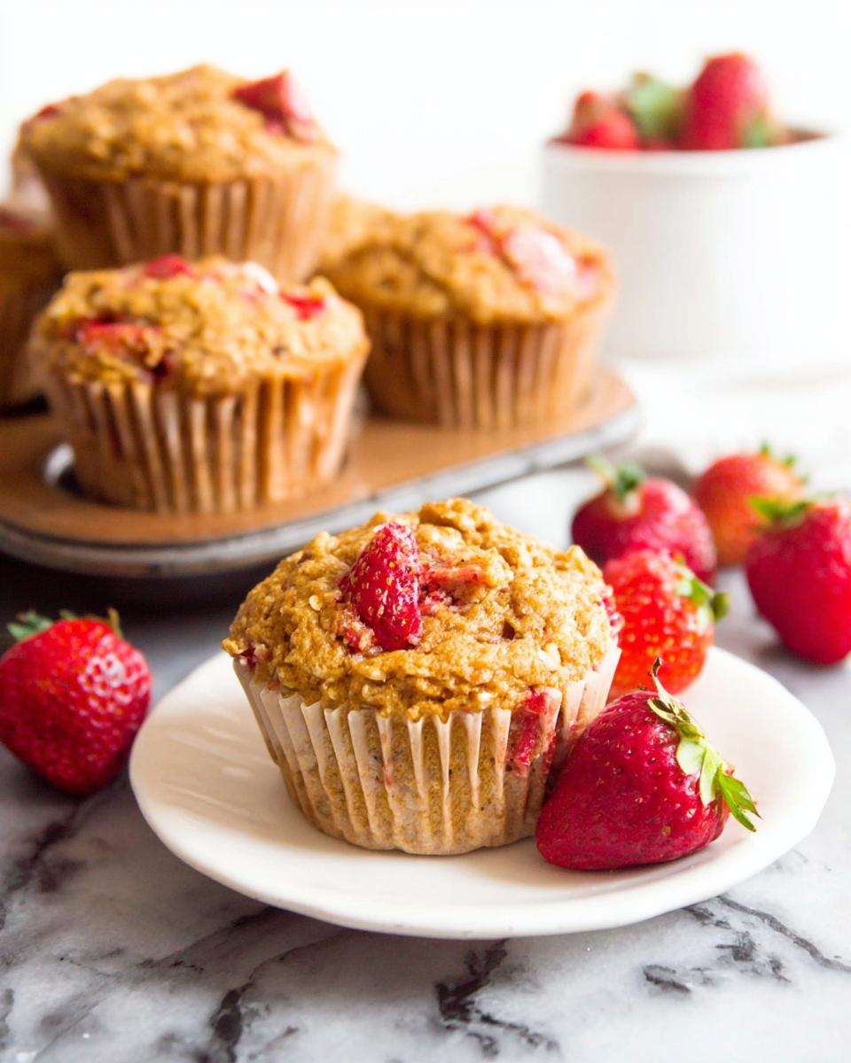 Strawberry Greek Yogurt Muffins - detail 1
