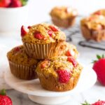Strawberry Greek Yogurt Muffins