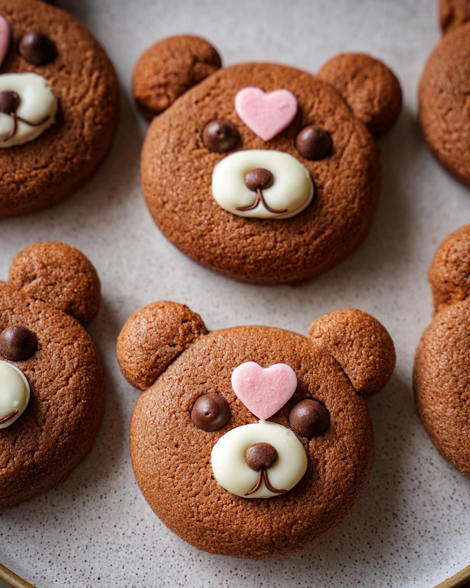 Teddy Bear Cookies - detail 2