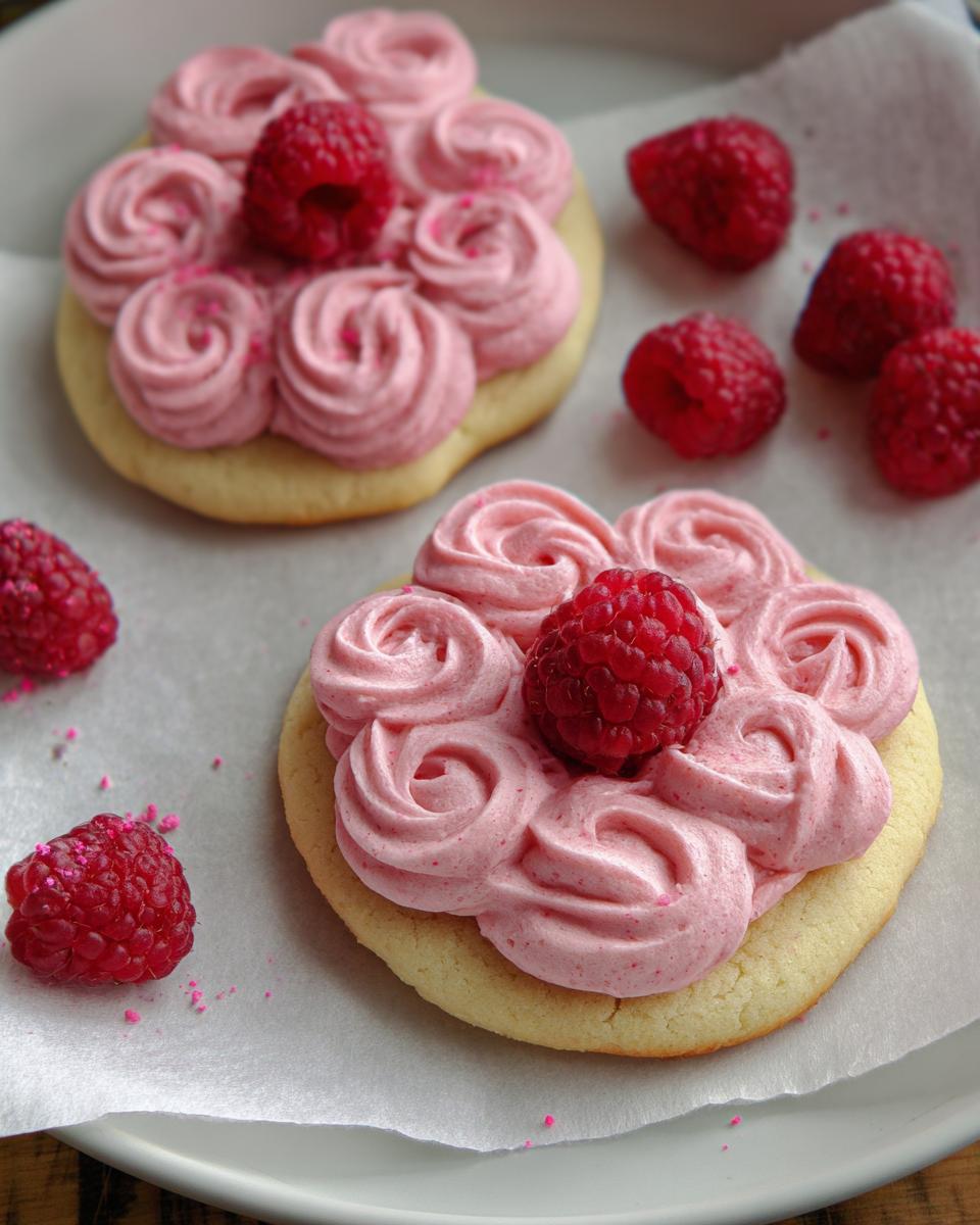 Valentine Blossom Sugar Cookies - detail 1