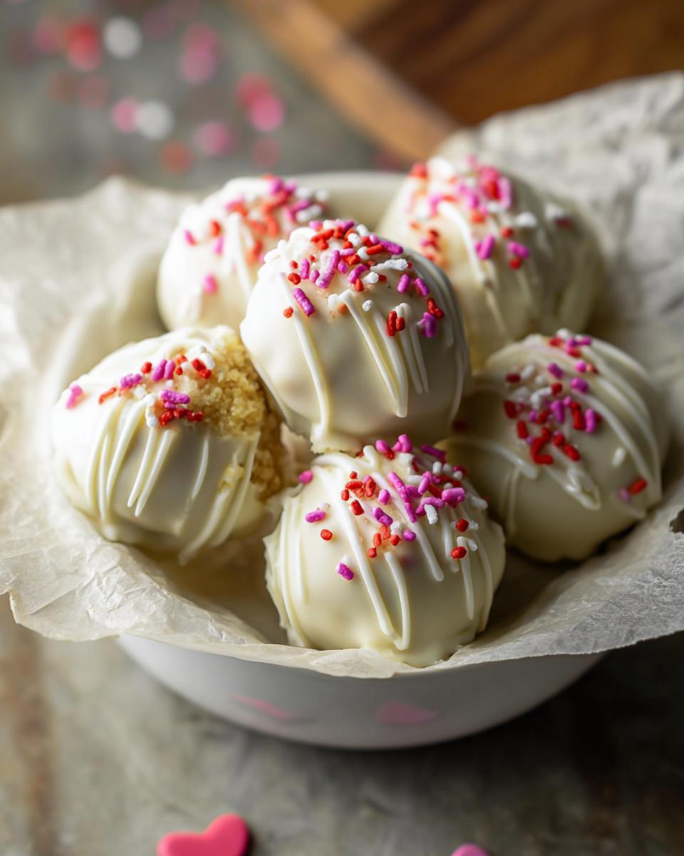 Valentine Cake Balls - detail 2
