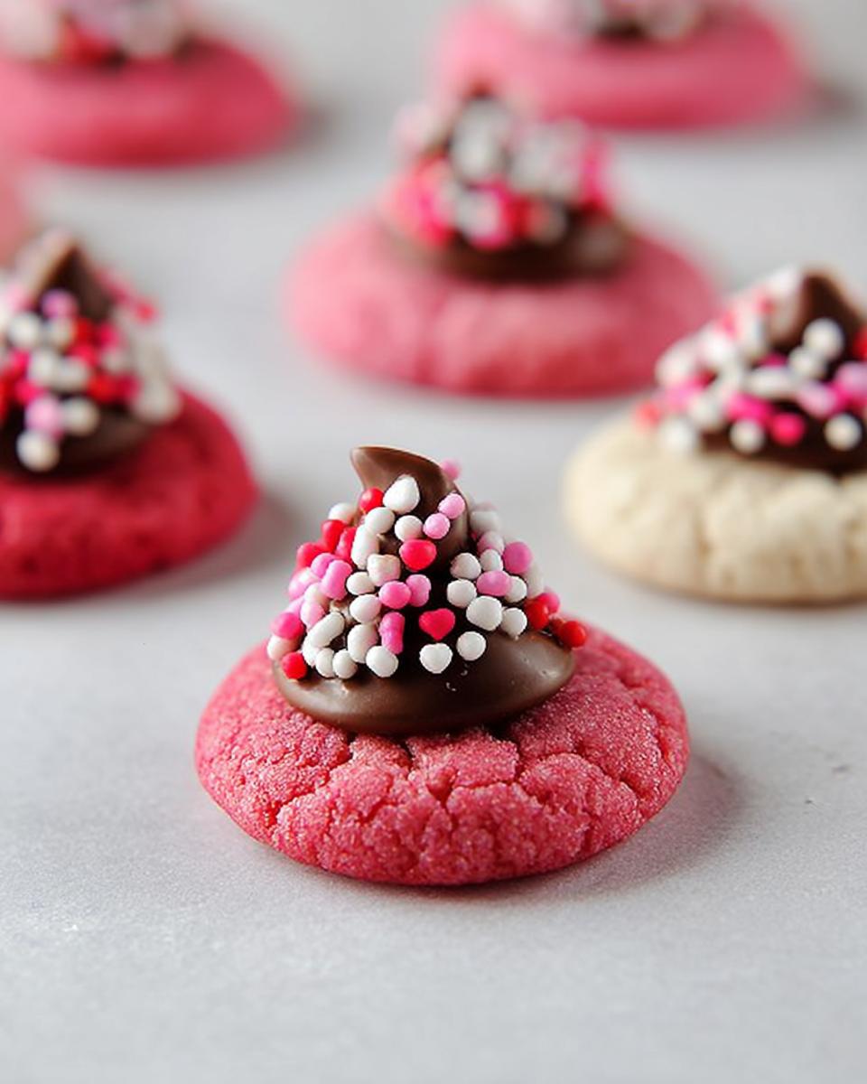 Valentine Kiss Cookies - detail 1
