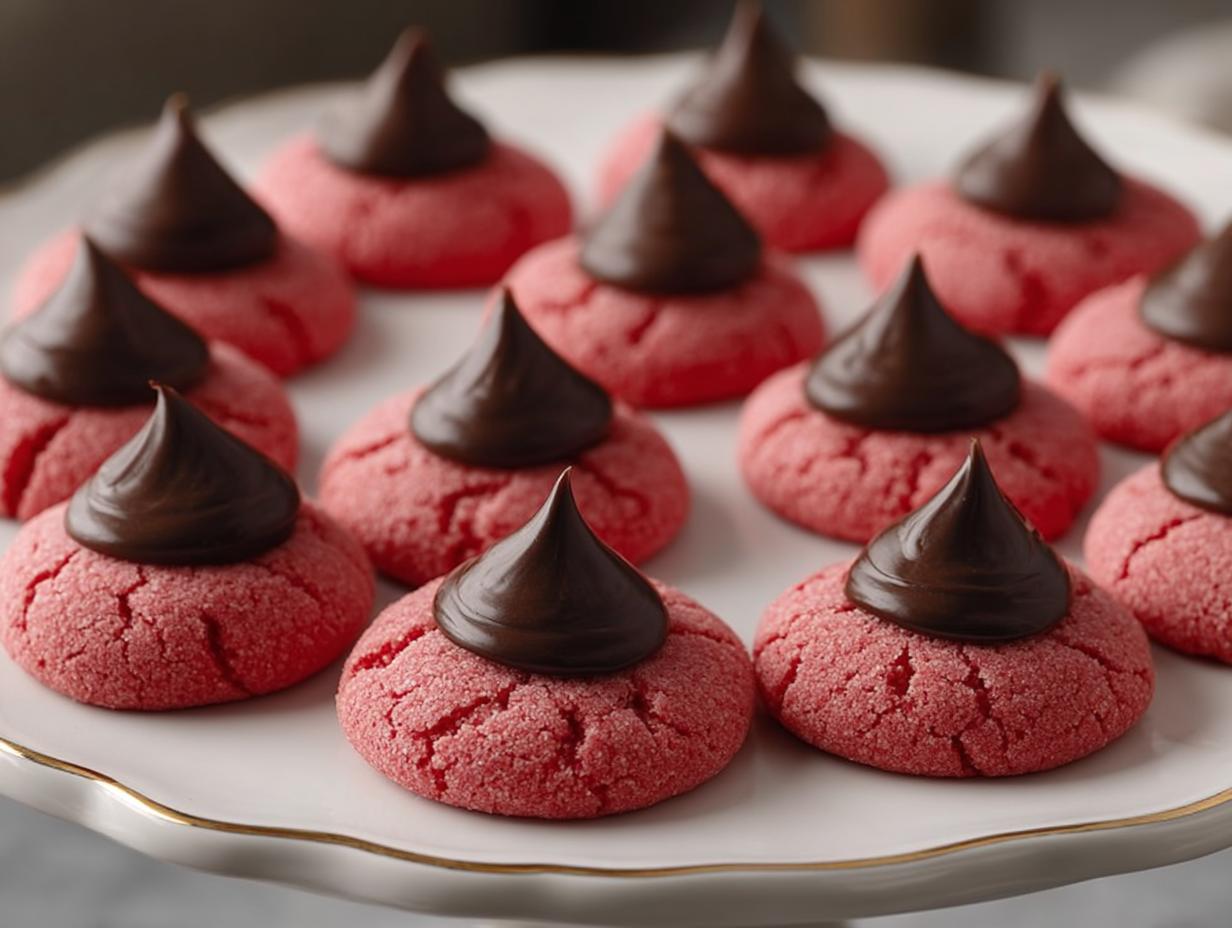 Irresistible Valentine Kiss Cookies: Steal Hearts in 12 Minutes