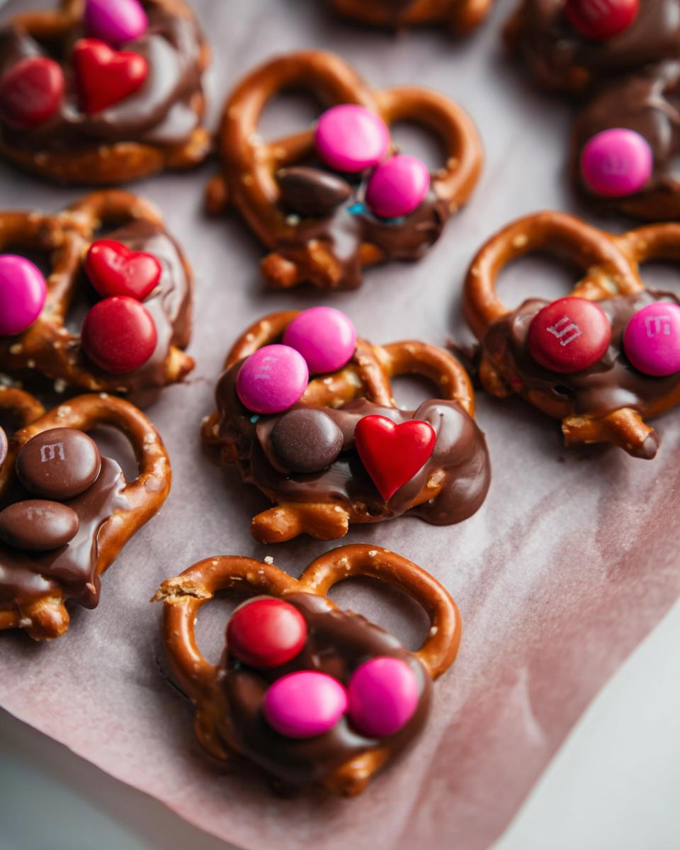 Valentine Pretzels - detail 1