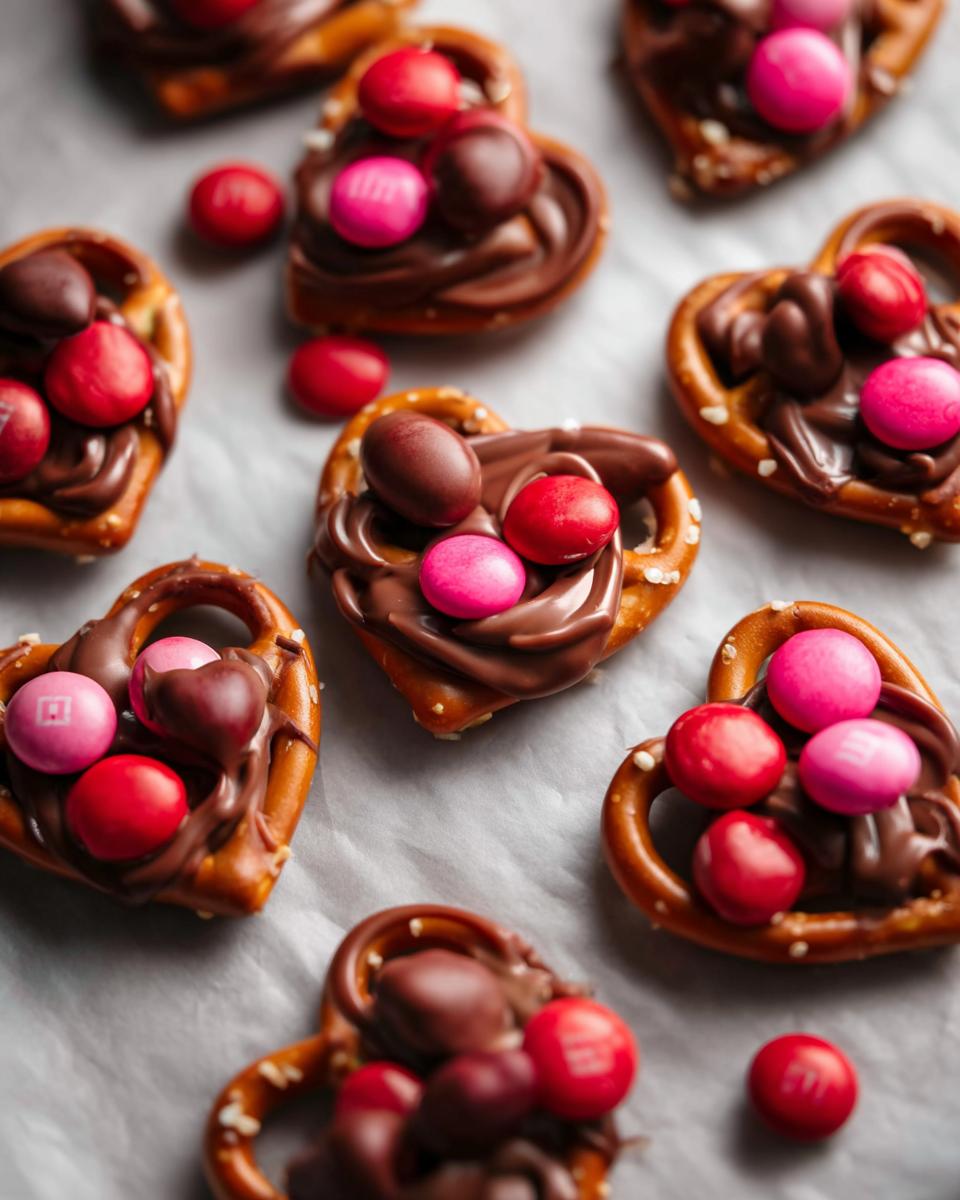 Valentine Pretzels - detail 3