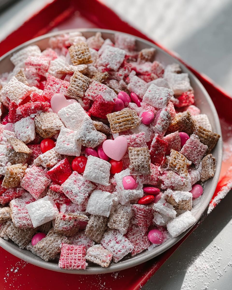 Valentine Puppy Chow - detail 1