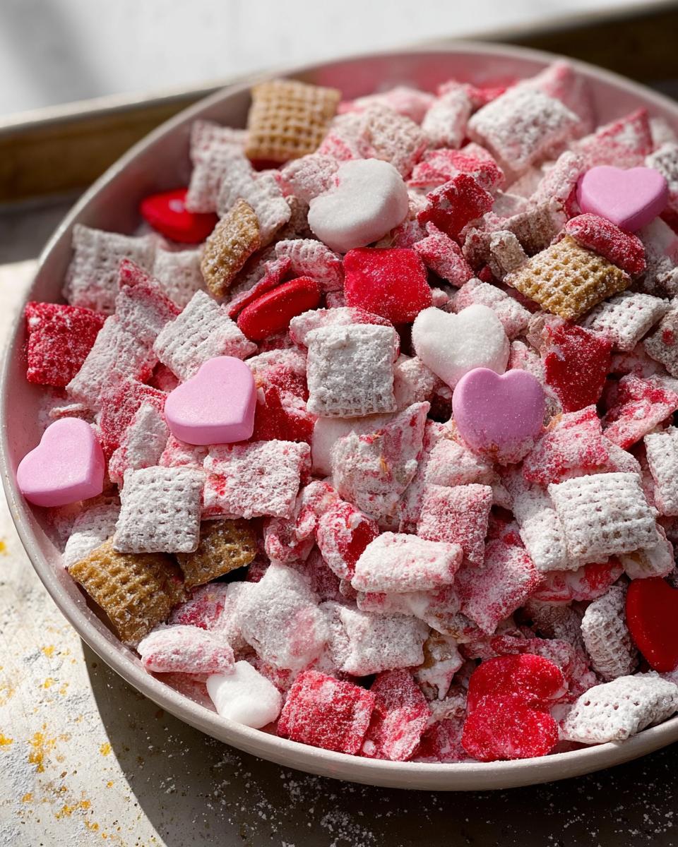 Valentine Puppy Chow - detail 3
